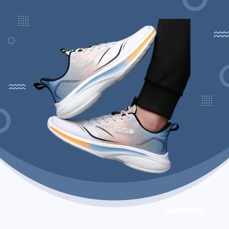 Men's Breathable Mesh Casual Sports Shoes