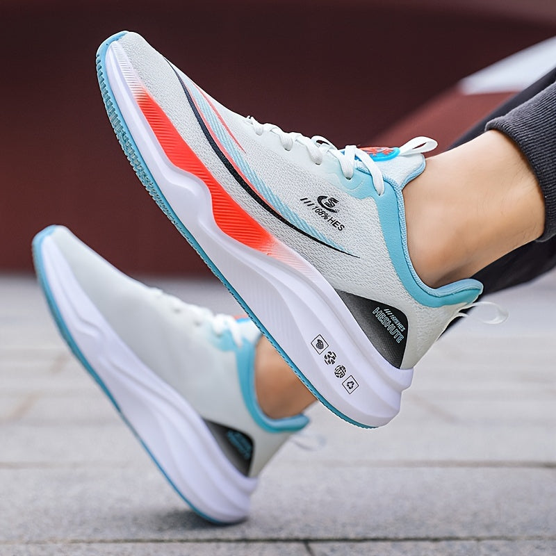 Men's & Women's Lightweight Breathable Low-Top Sneakers - MD Sole Cushioning Technology- Lace-Up Sneakers for Gym, Running, Walking - Minimalist Casual Sports Shoes with Cushioned Insole, Shoes For Men, Running Shoes For Women, Trainers.