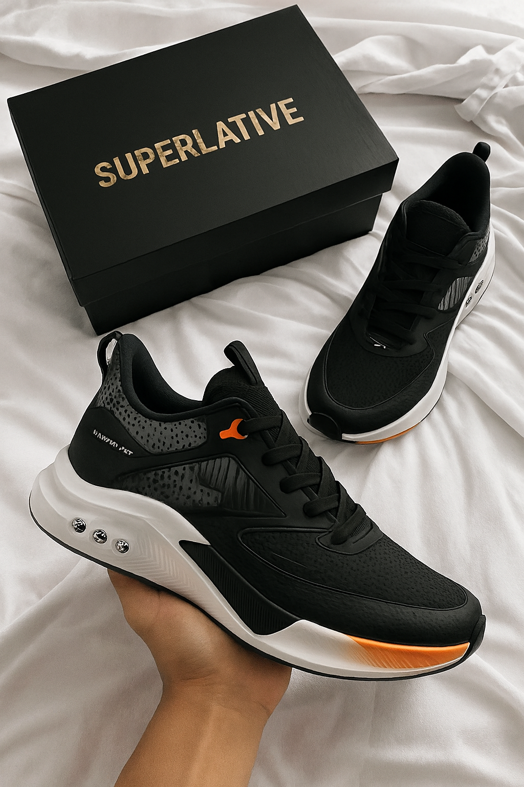 Breathable Mesh Men’s Running Shoes - Lightweight Low-Top Sneakers with Blue & Neon Green Accents, Comfortable Casual Sneakers for Daily Wear, Running, and Active Lifestyles, Daily Wear Shoes | Energetic Style Sneakers | Comfortable Fit