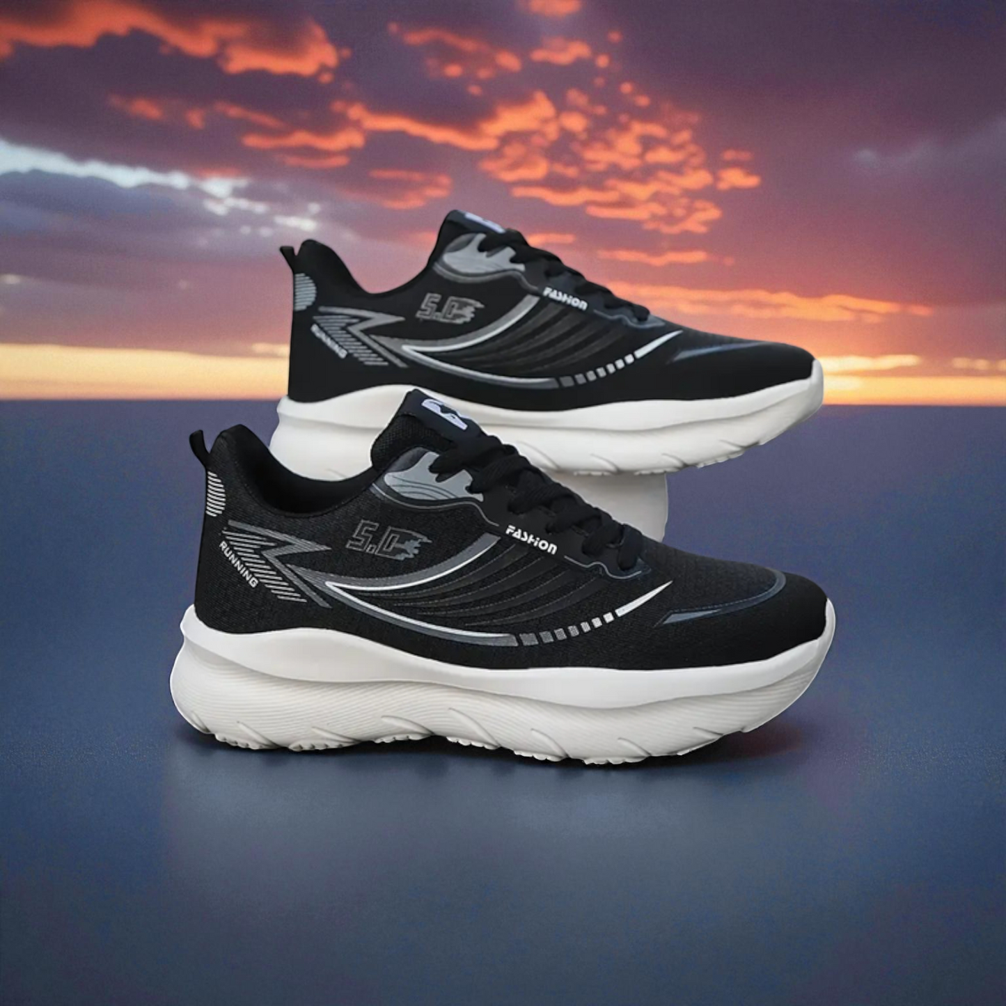 Men’s Lightweight Mesh Running & Sports Shoes